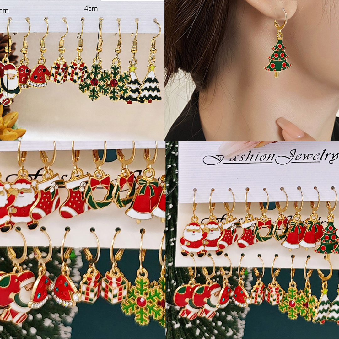 Festive Holiday Earrings