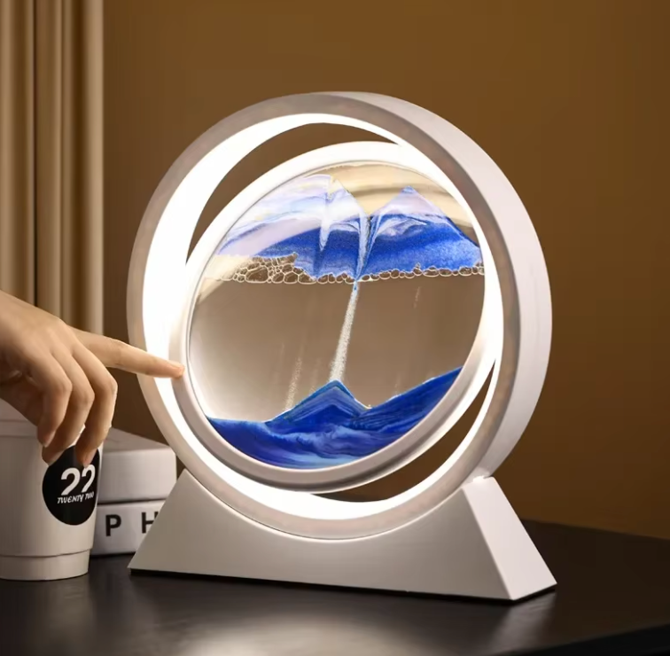 3D Lamp Quicksand Art