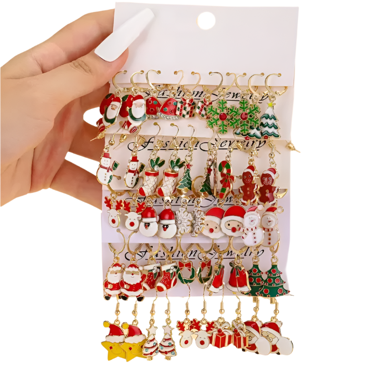 Festive Holiday Earrings