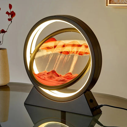 3D Lamp Quicksand Art