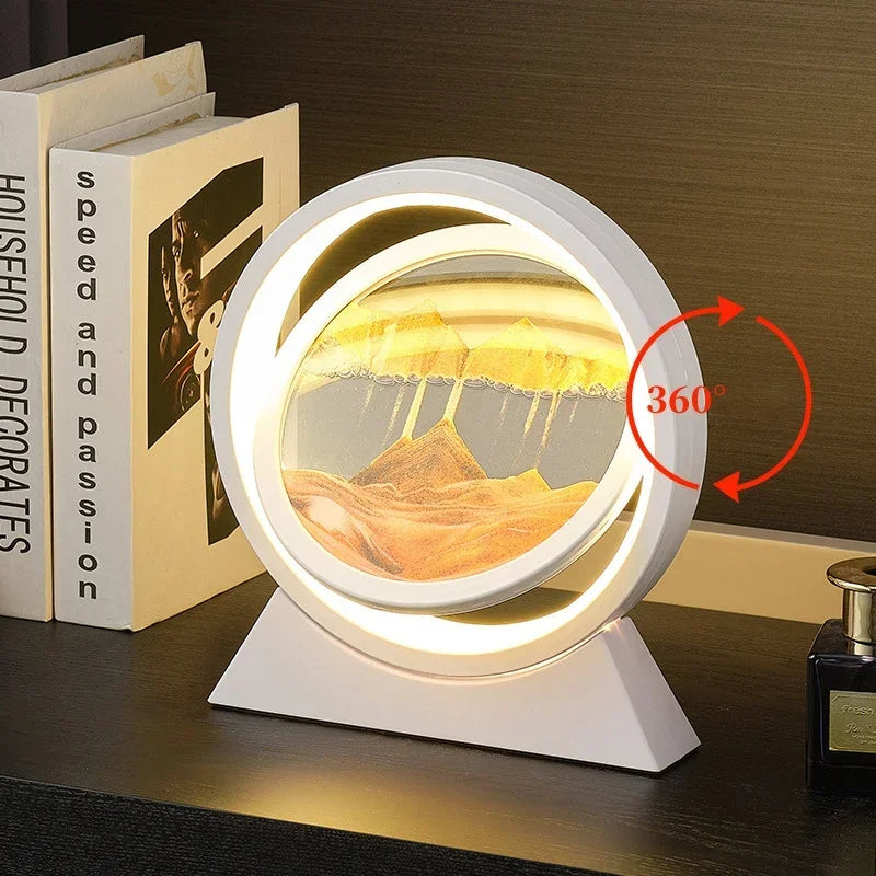 3D Lamp Quicksand Art